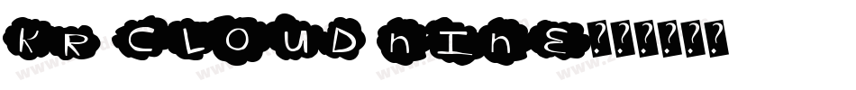 KR Cloud Nine字体转换